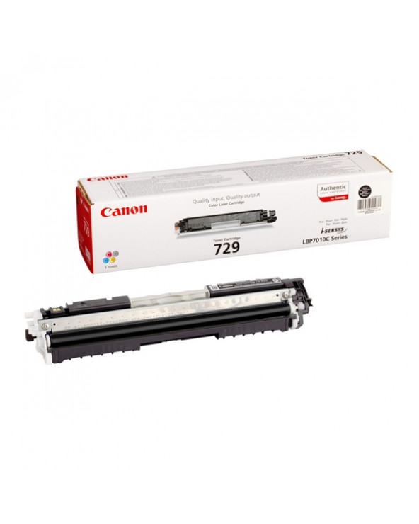 CANON LBP 7010C/7018C BLACK TONER CRTR 729 (1.2K) (4370B002) (CAN-729BK)