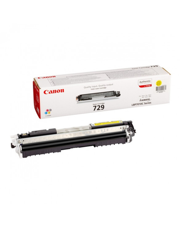 CANON LBP 7010C/7018C YELLOW TONER CRTR 729 (1K) (4367B002) (CAN-729Y)