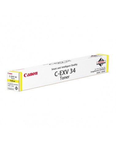 CANON IRC2020/2030 TONER YELLOW (C-EXV34) (3785B002) (CAN-T2020Y)