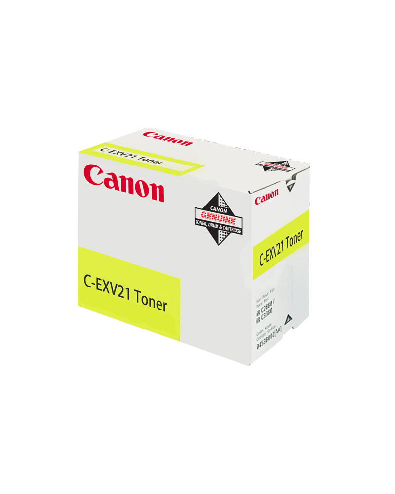 CANON IRC3380/2880 TNR YELL (C-EXV21) (0455B002) (CAN-T3380Y)