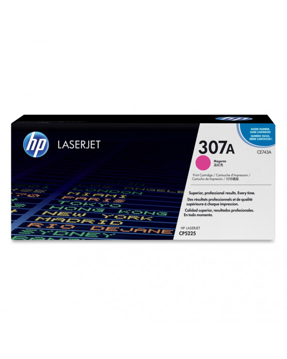 HP LaserJet CP5225 Magenta Toner (CE743A) (HPCE743A)