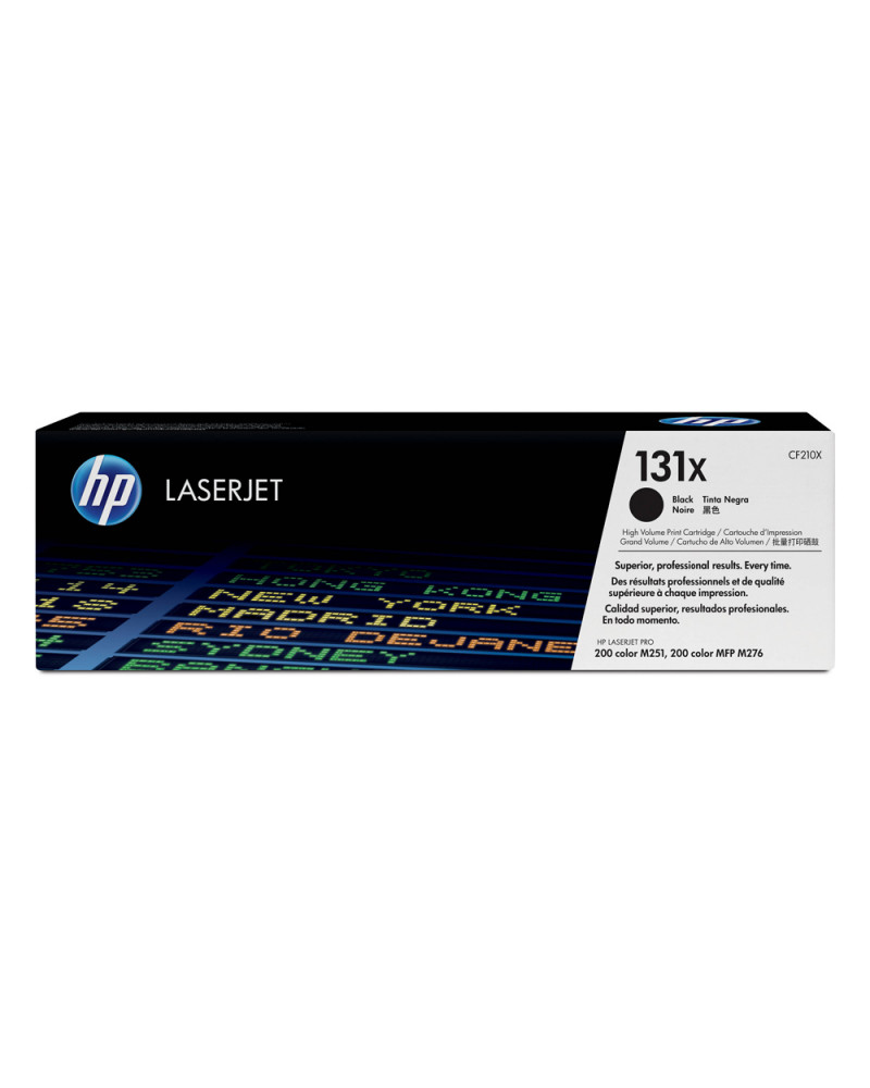 HP 131X LaserJet Black Toner HC (2.4k) (CF210X) (HPCF210X)