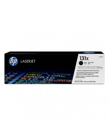 HP 131X LaserJet Black Toner HC (2.4k) (CF210X) (HPCF210X)