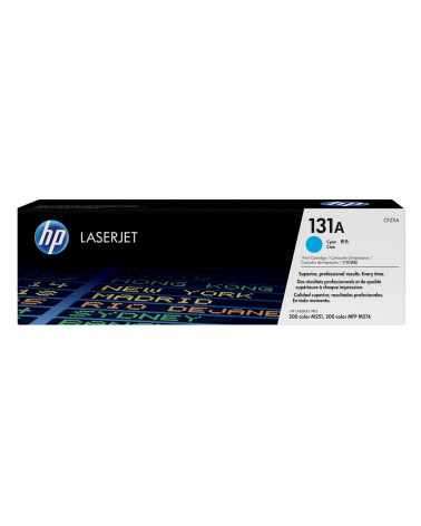 HP 131A LaserJet Cyan Toner (1.8k) (CF211A) (HPCF211A)