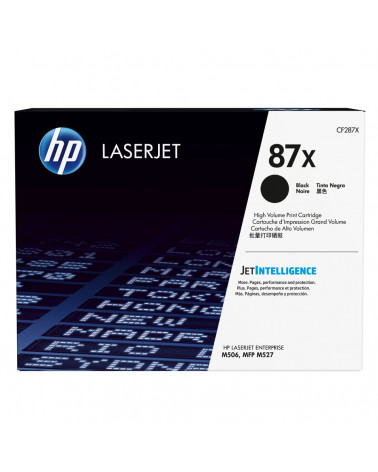 Toner Hp CF287X Black HC (18k) (CF287X) (HPCF287X)