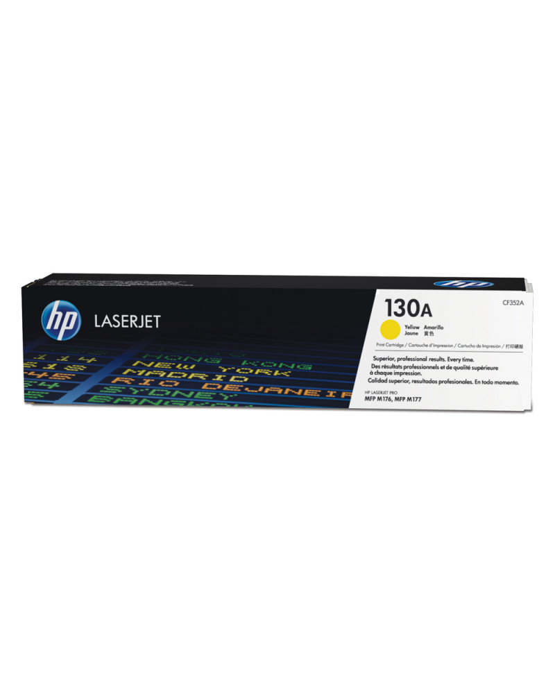 HP Toner 130A LJ PRO M176/177 Yellow (CF352A) (HPCF352A)