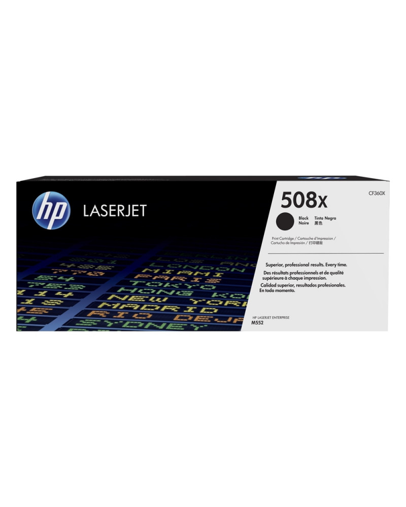 HP Color LaserJet Enterprise M552/553 HC Black Toner (CF360X) (HPCF360X)