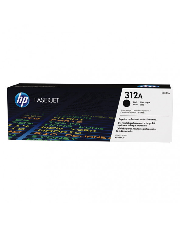 HP 312A LaserJet Black Toner (2.4k) (CF380A) (HPCF380A)