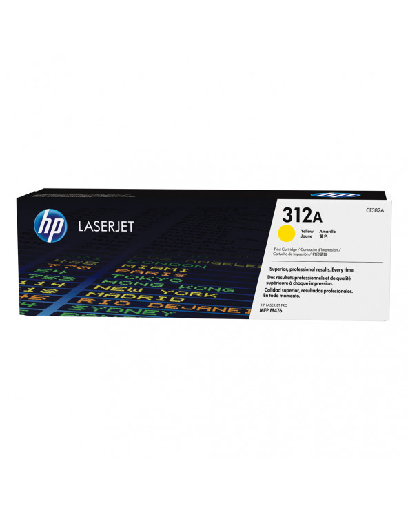 HP 312A LaserJet Yellow Toner (2.7k) (CF382A) (HPCF382A)