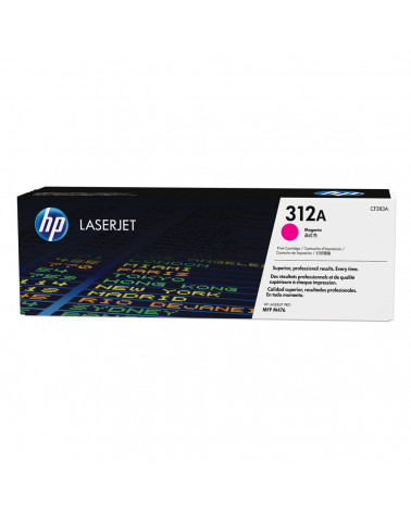 HP 312A LaserJet Magenta Toner (2.7k) (CF383A) (HPCF383A)