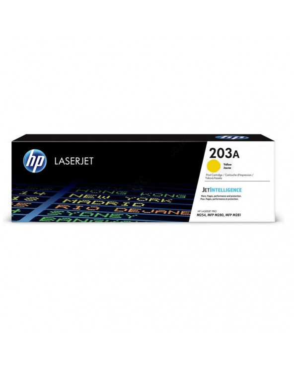 HP 203A LaserJet Yellow Toner (1.3k) (CF542A) (HPCF542A)