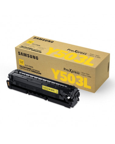 Samsung CLT-Y503L H-Yield Yel Toner Cartridge (SU491A) (HPCLTY503L)