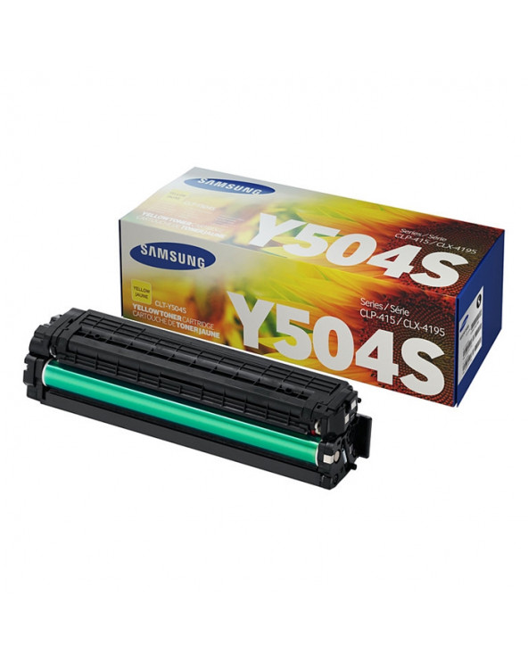 Samsung CLT-Y504S Yellow Toner Cartridge (SU502A) (HPCLTY504S)