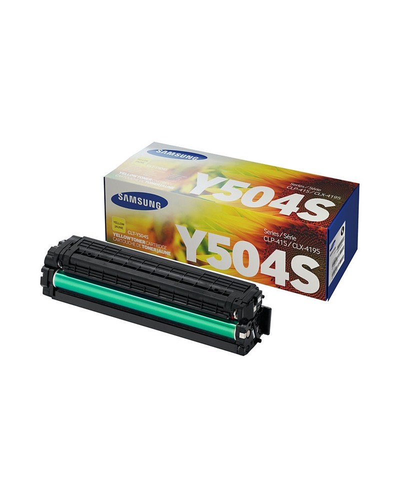 Samsung CLT-Y504S Yellow Toner Cartridge (SU502A) (HPCLTY504S)