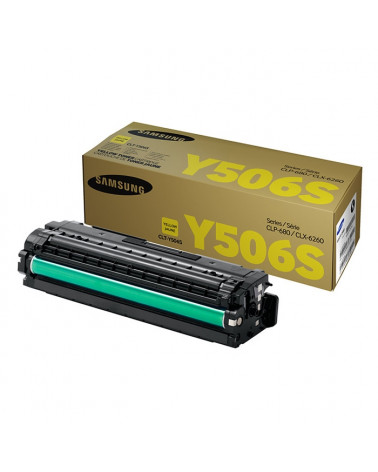 Samsung CLT-Y506S Yellow Toner Cartridge (SU524A) (HPCLTY506S)