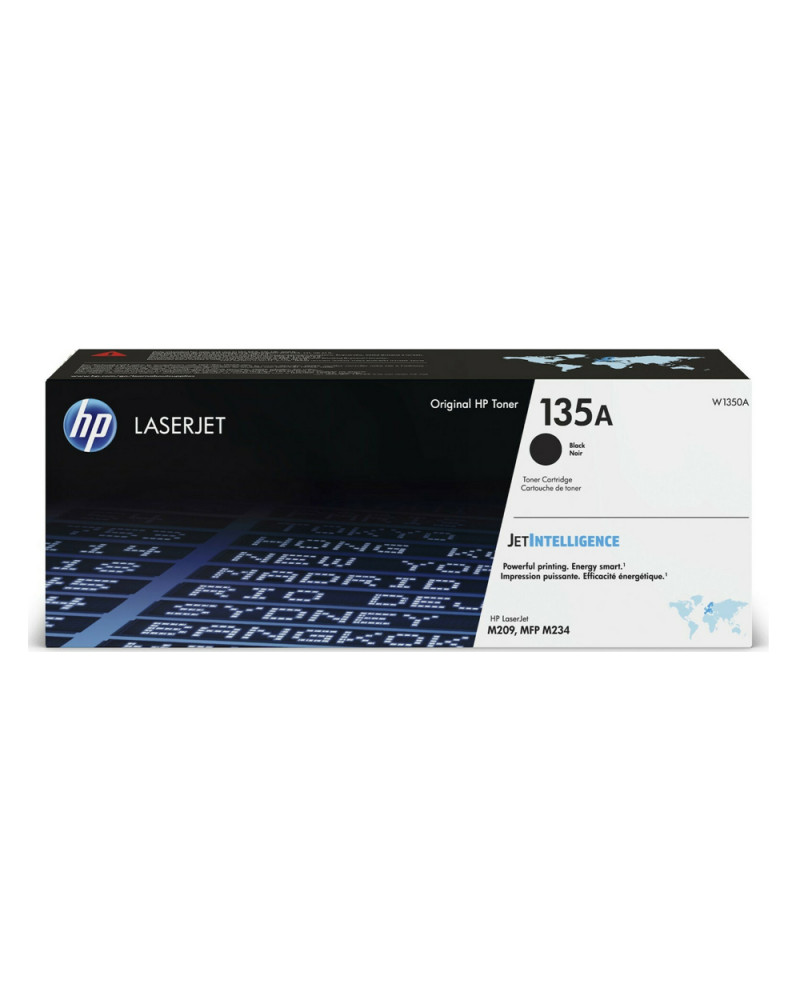 HP 135A LaserJet Black Toner (1.1k) (W1350A) (HPW1350A)