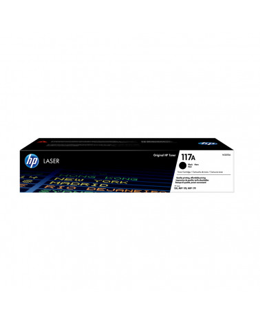 HP 117A Black Original Laser Toner Cartridge (1k) (W2070A) (HPW2070A)