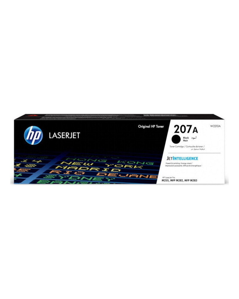 HP 207A Black LaserJet Toner Cartridge (1.35k) (W2210A) (HPW2210A)