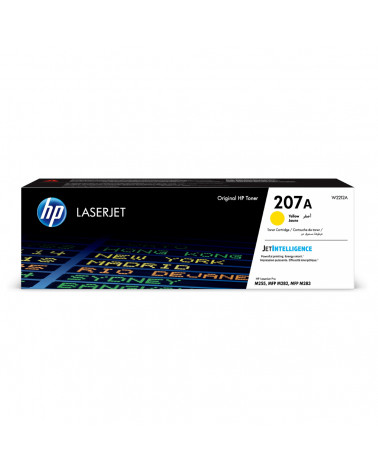 HP 207A Yellow LaserJet Toner Cartridge (1.25k) (W2212A) (HPW2212A)