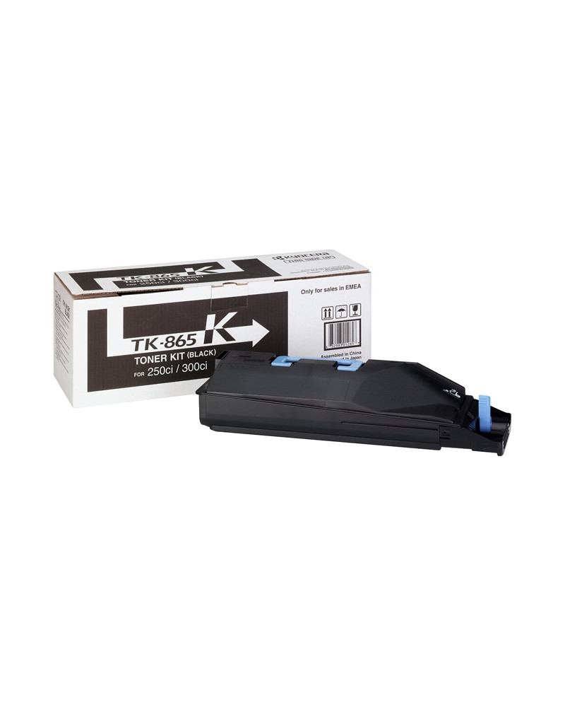 KYOCERA TASKALFA 250ci/300ci BLACK TONER (20k) (TK-865K) (KYOTK865BK)