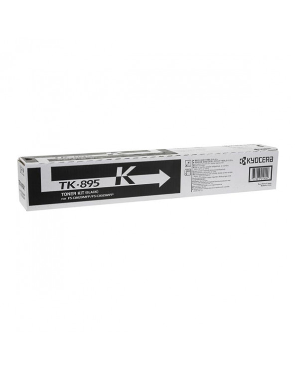 KYOCERA FS C8020/8025N BLACK TONER (TK-895K) (KYOTK895BK)