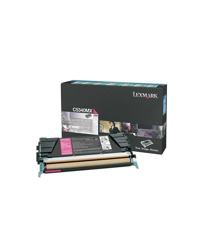 LEXMARK C534 MAGENTA TONER (7k) (C5340MX) (LEXC5340MX)