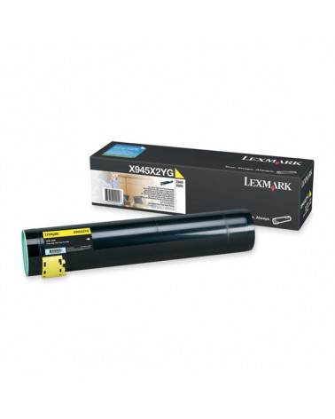 LEXMARK X940/945 YELLOW TONER (X945X2YG) (LEXX945X2YG)