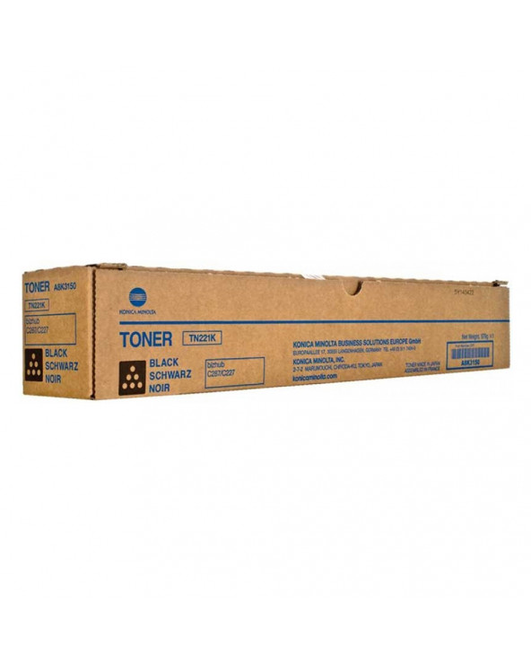 KONICA MINOLTA BIZHUB C227/287 TONER BLACK (A8K3150) (MINTN221K)