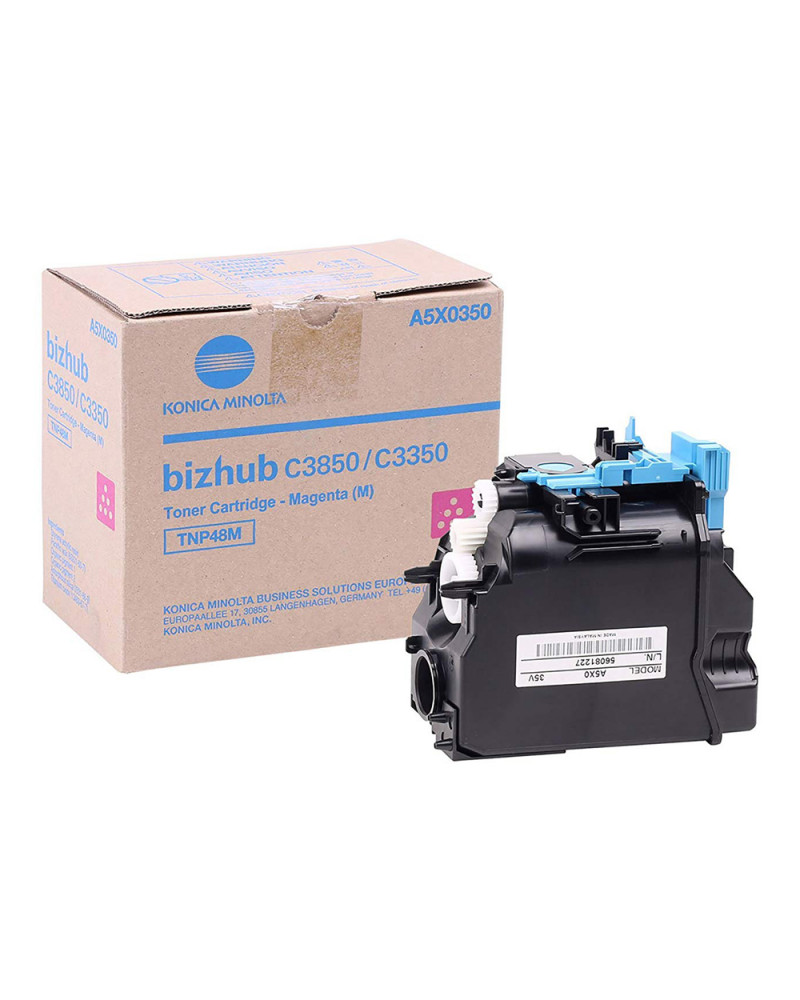 KONICA MINOLTA BIZHUB C3350/3850/FS TONER MAGENTA (A5X0350) (MINTNP48M)