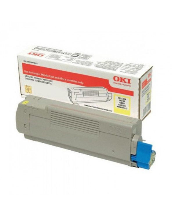 OKI C532/MC573 TNR YELLOW HC 6K (46490605) (OKI-C532-YHC)