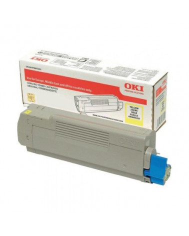 OKI C532/MC573 TNR YELLOW HC 6K (46490605) (OKI-C532-YHC)