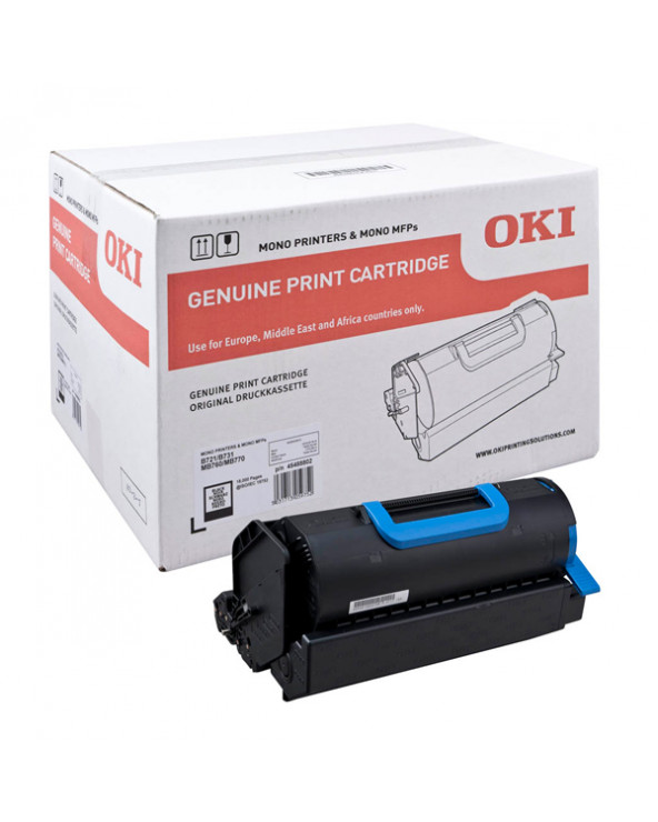 OKI B721/731 TONER BLACK 18K (45488802) (OKI-MB760-B)