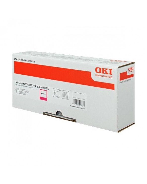 OKI MC760/70/80 TONER MAGENTA 6K (45396302) (OKI-MC760-M)