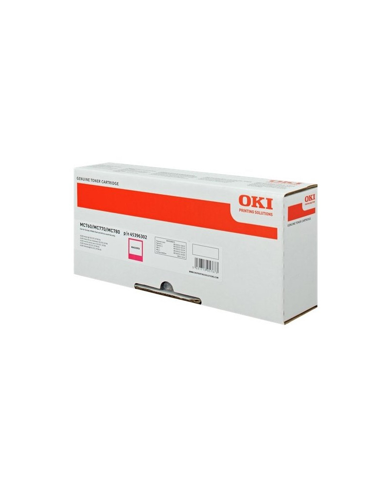 OKI MC760/70/80 TONER MAGENTA 6K (45396302) (OKI-MC760-M)