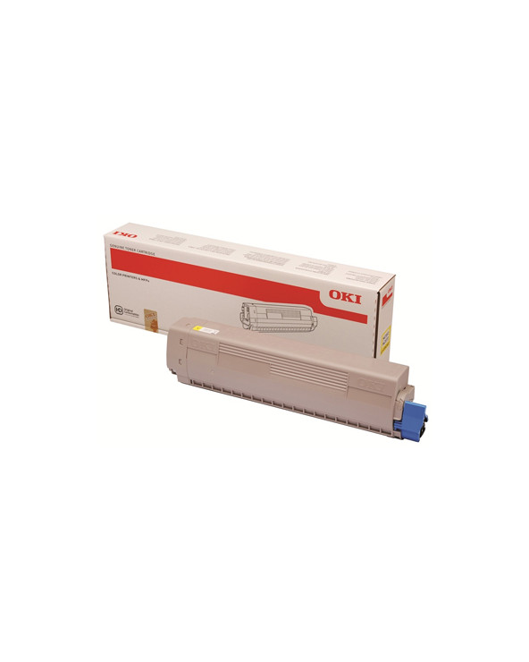 OKI MC853/MC873 TONER YELLOW 7.3K (45862837) (OKI-MC853-Y)