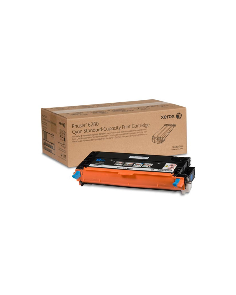 XEROX PHASER 6280/VN/VDN/DN/N  CYAN TONER (2.2k) (106R01388) (XER106R01388)