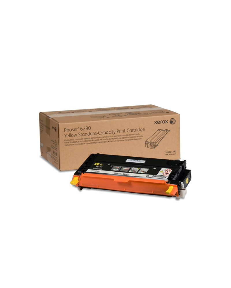 XEROX PHASER 6280/VN/VDN/DN/N  YELLOW TONER (2.2k) (106R01390) (XER106R01390)