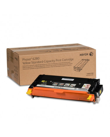 XEROX PHASER 6280/VN/VDN/DN/N  YELLOW TONER (2.2k) (106R01390) (XER106R01390)