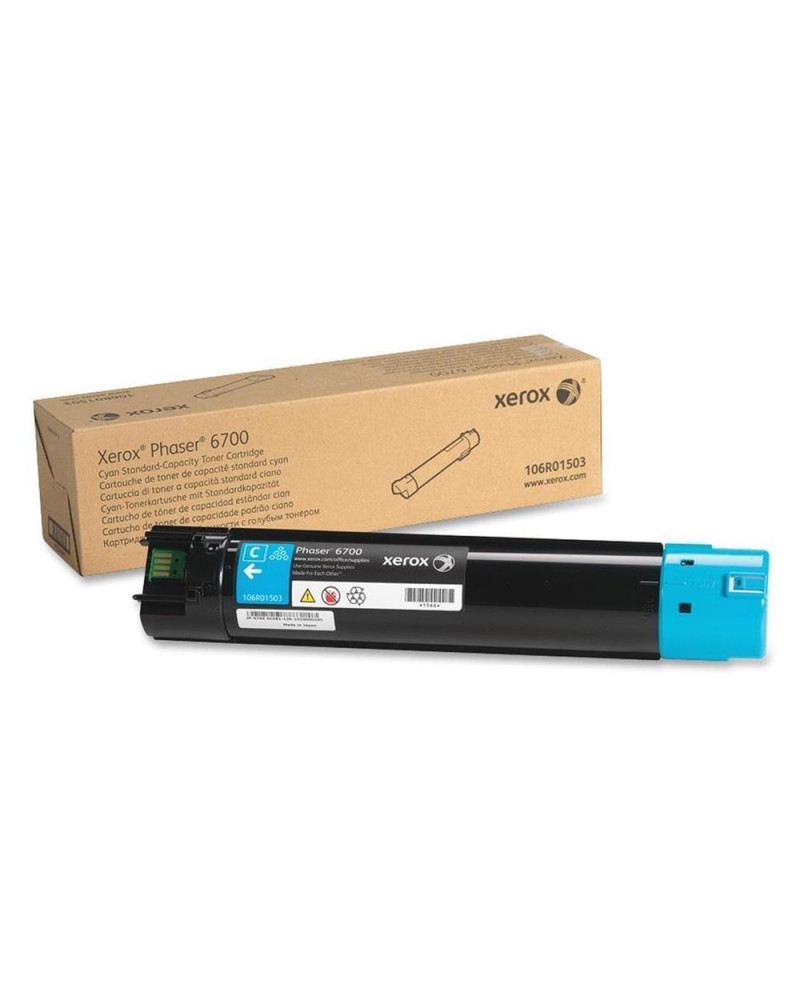 XEROX PHASER 6700 CYAN TONER CRTR (5k) (106R01503) (XER106R01503)