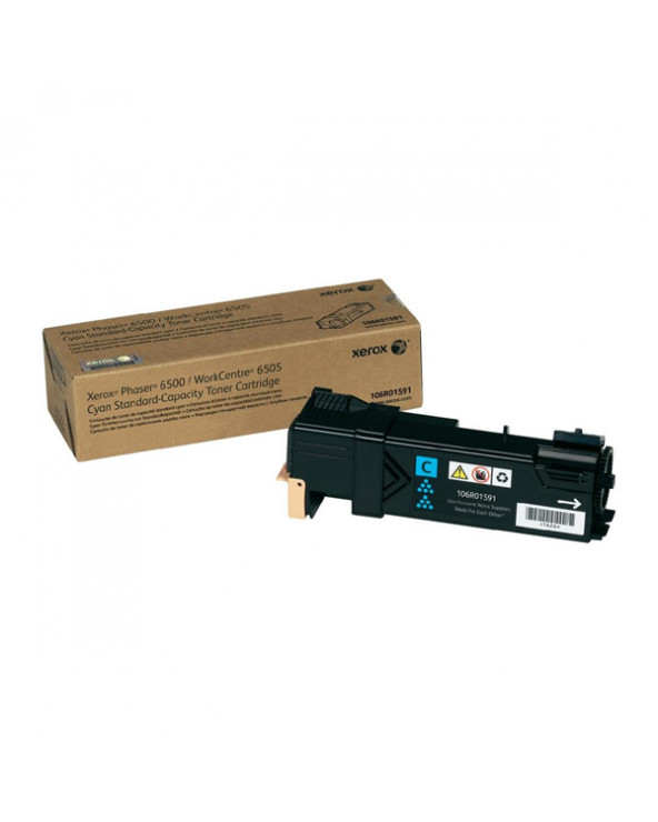 XEROX PHASER 6500, WC 6505 CYAN TONER (1k) (106R01591) (XER106R01591)