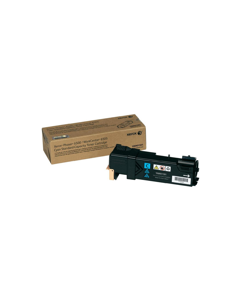 XEROX PHASER 6500, WC 6505 CYAN TONER (1k) (106R01591) (XER106R01591)