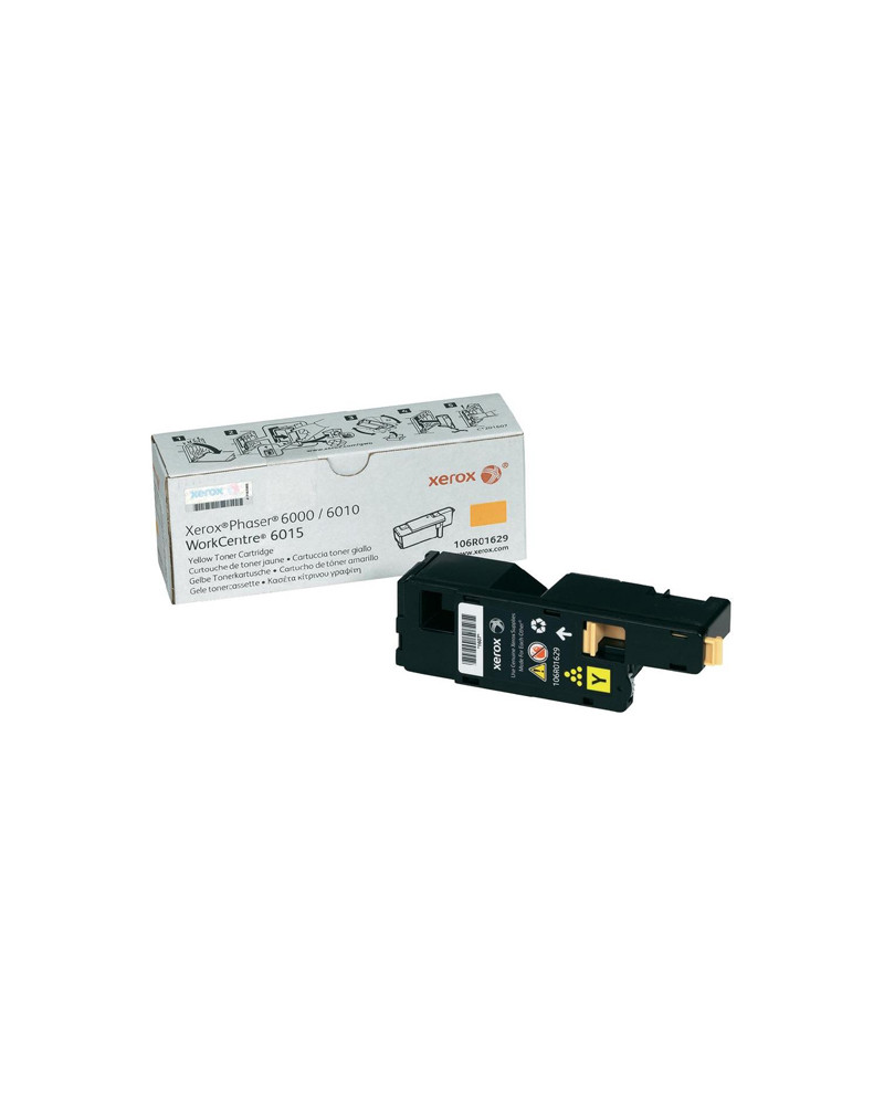 XEROX PHASER 6000/6010 YELLOW TONER (1k) (106R01629) (XER106R01629)