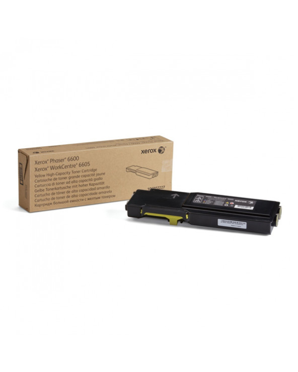 XEROX PHASER 6600 YELLOW HC TONER (6k) (106R02231) (XER106R02231)