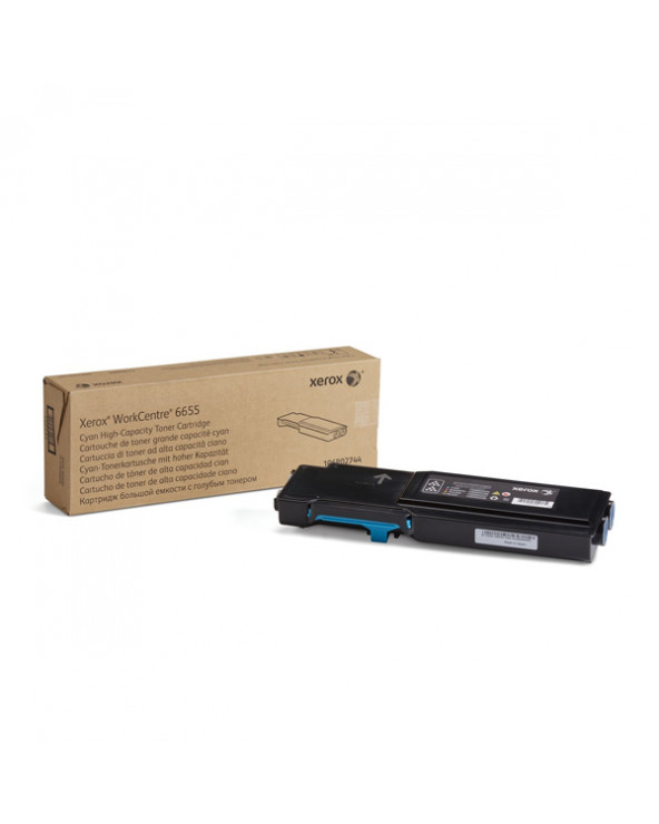 XEROX WC 6655 CYAN TONER (7.5k) (106R02744) (XER106R02744)