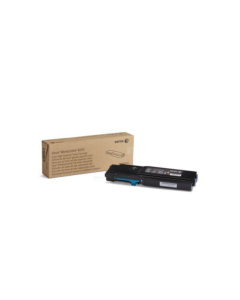 XEROX WC 6655 CYAN TONER (7.5k) (106R02744) (XER106R02744)