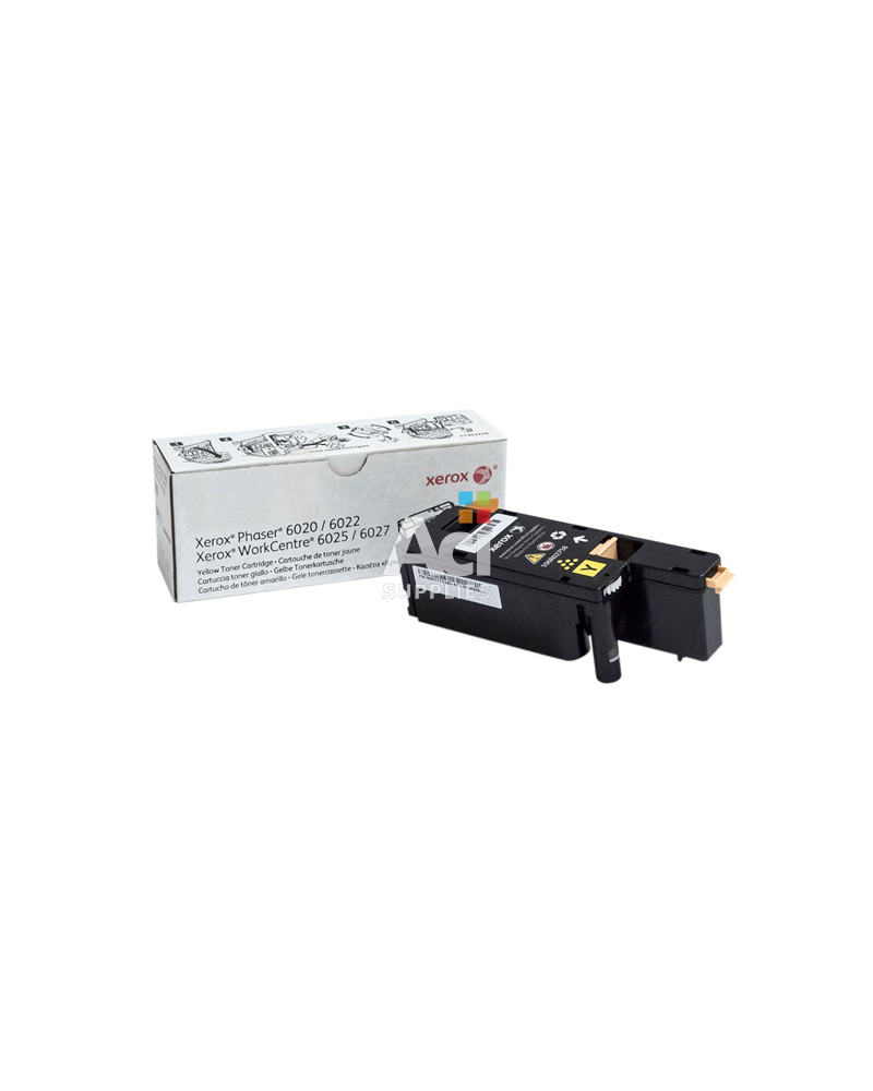 XEROX PHASER 6020/6022, WC 6025/6027 YELLOW TONER (1k) (106R02758) (XER106R02758)