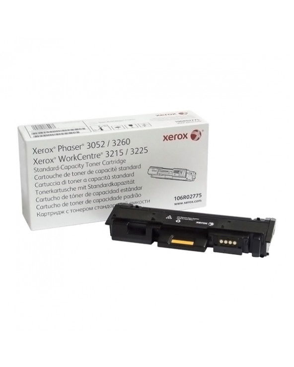 XEROX PHASER 3260, WC 3225 BLACK TONER (1.5k) (106R02775) (XER106R02775)