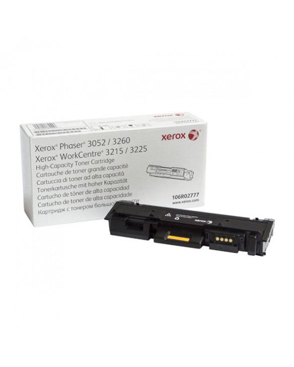 XEROX PHASER 3260, WC 3225 BLACK TONER HC (3k) (106R02777) (XER106R02777)