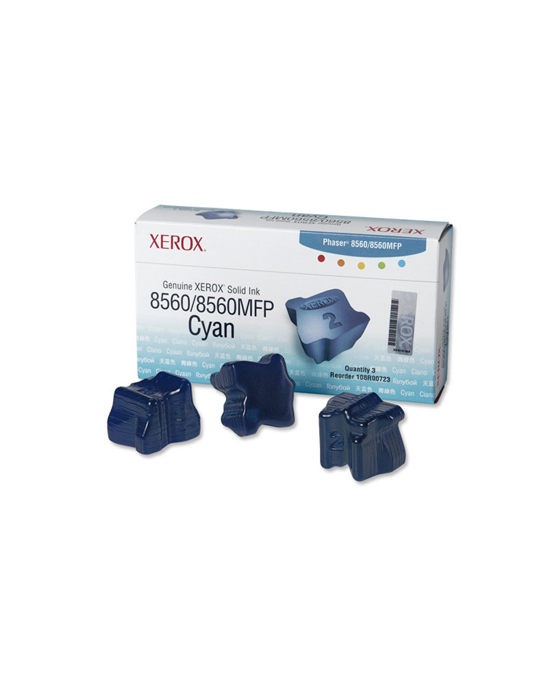 XEROX PHASER 8560 CYAN ColorStix-3pk (108R00723) (XER108R00723)