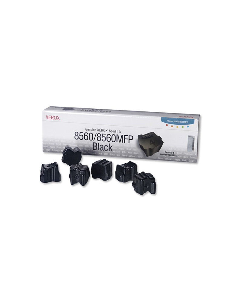 XEROX PHASER 8560 BLACK ColorStix-6pk (108R00727) (XER108R00727)